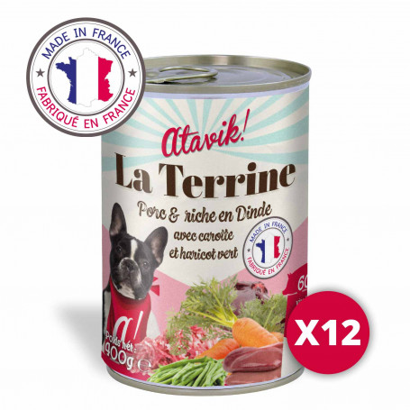 patee-pour-chien-made-in-france-porc-riche-en-dinde-la-terrine